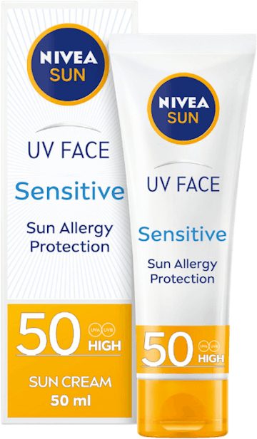 Nivea Sun Soothing Sensitive Face Cream SPF50 50ml