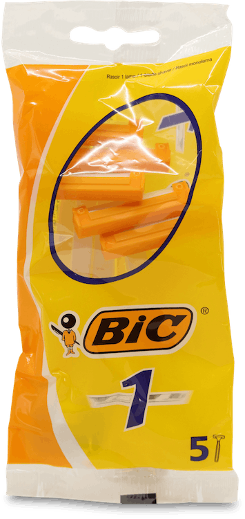 Bic 1 Disposable Razors 5 Pack