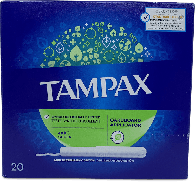 Tampax Super Tampons with Applicator 20 Pack