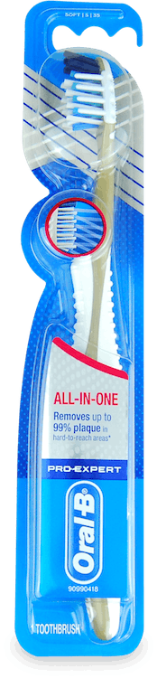 Oral-B Pro-Expert Cross Action All in One Toothbrush Soft