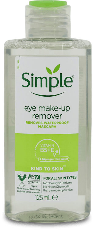 Simple Eye Makeup Remover 125ml