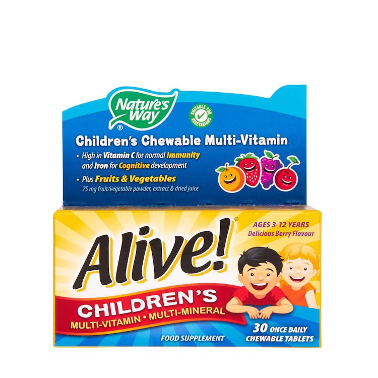 Nature's Way Alive! Children's Chewable Multi-Vitamin