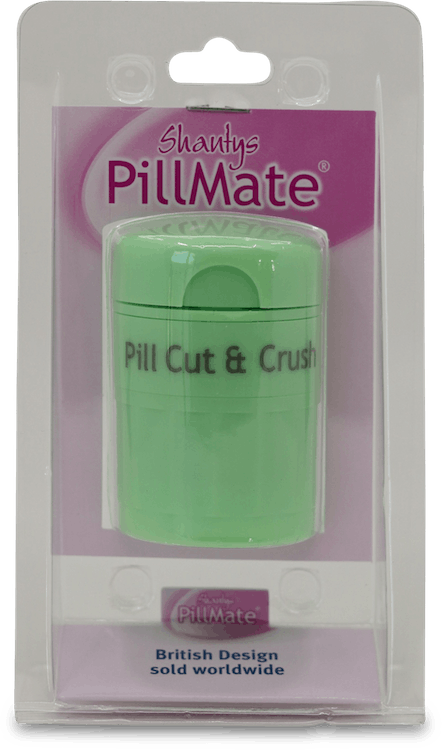 Shantys Pillmate Pill Cut & Crush Container Assorted Colours