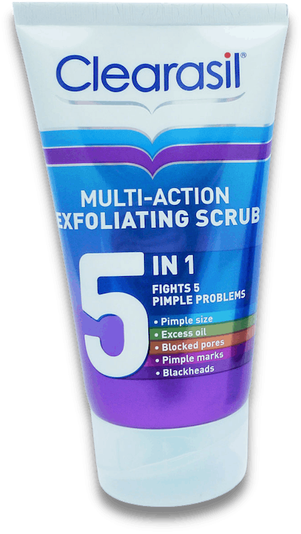 Clearasil Multi Action 5 in 1 Exfoliating Scrub 150ml