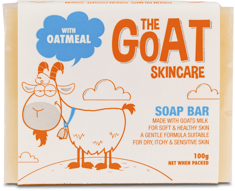 The Goat Skincare Soap Bar with Oatmeal 100g