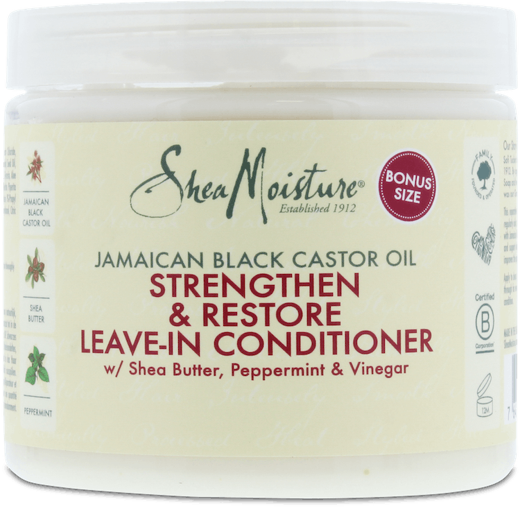 Shea Moisture Jamaican Black Castor Strenghthen & Restore Leave-In Conditioner 431ml