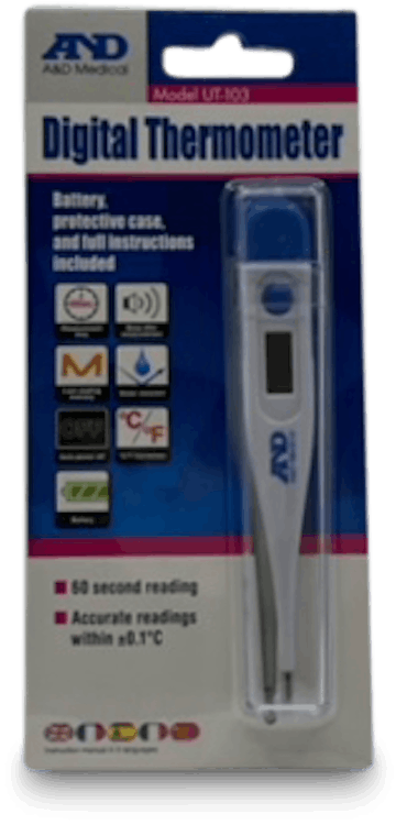 A&D Medical Digital Thermometer