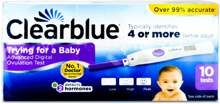 Clearblue Advanced Digital Ovulation Test 10 Pack