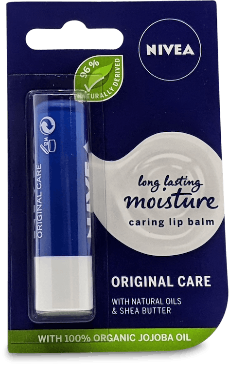 Nivea Long Lasting Moisture Caring Lip Balm 4.8g