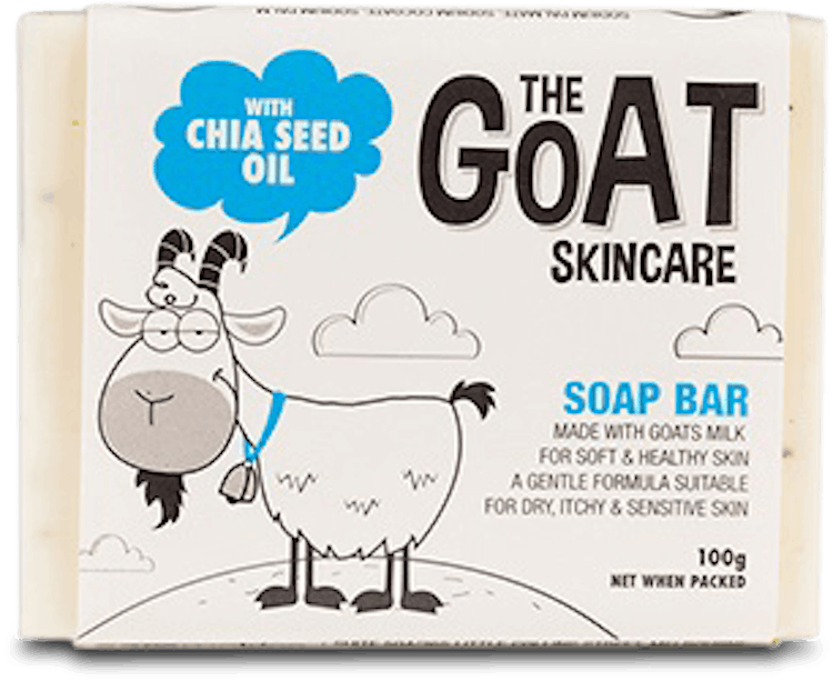 The Goat Skincare Soap Bar with Chia Seed Oil 100g