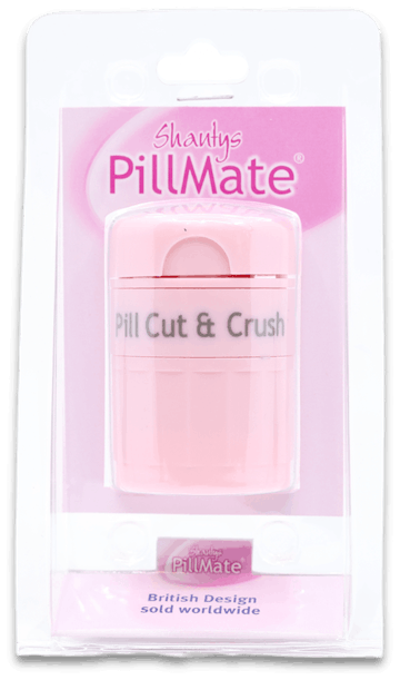 Shantys Pillmate Pill Cut & Crush Container Assorted Colours