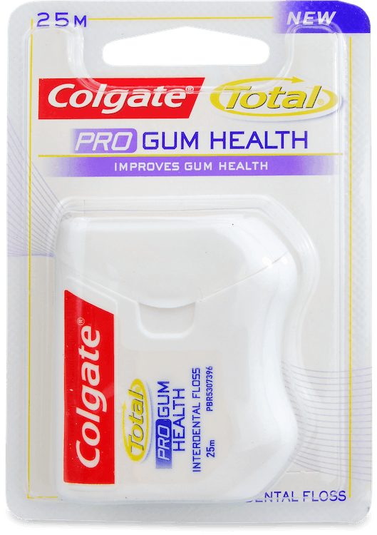 Colgate Total Pro Gum Health Interdental Floss 25m