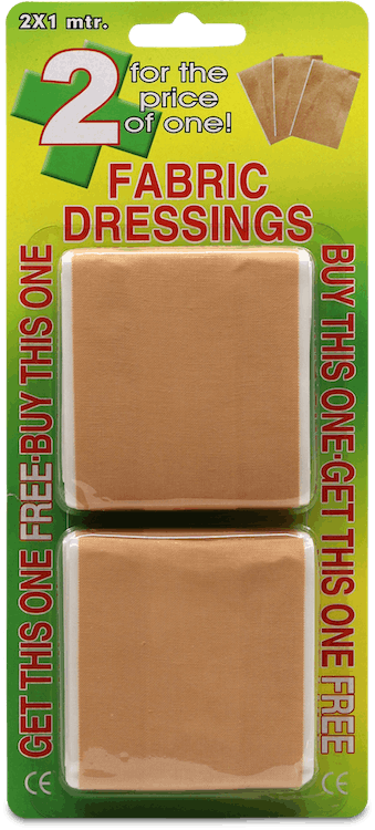 A+E Fabric Dressings 2 Pack