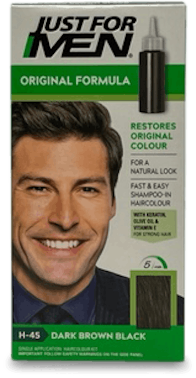 Just For Men Hair Dye Dark Brown Black