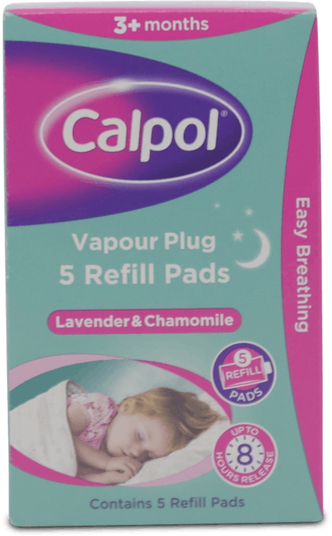 Calpol Vapour Plug Lavender and Chamomile Refill Pads 5 Pack