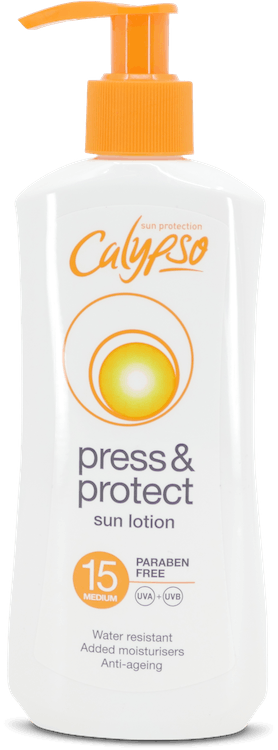 Calypso Press & Protect Sun Lotion SPF15 200ml