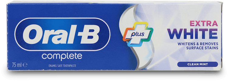 Oral-B Toothpaste Complete White Extra White 75ml