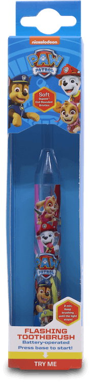 Paw Patrol Nickelodeon Flashing Toothbrush