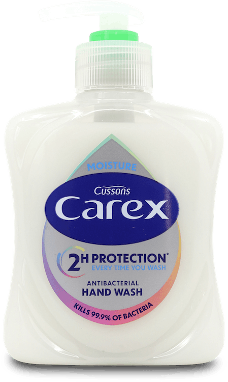 Carex Moisture 2H Protection Antibacterial Hand Wash 250ml