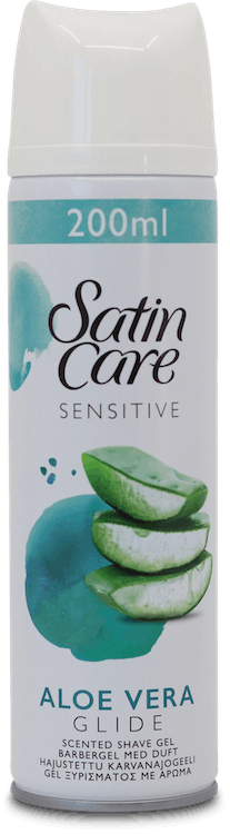 Gillette Satin Care Women's Shaving Gel Sensitive 200ml