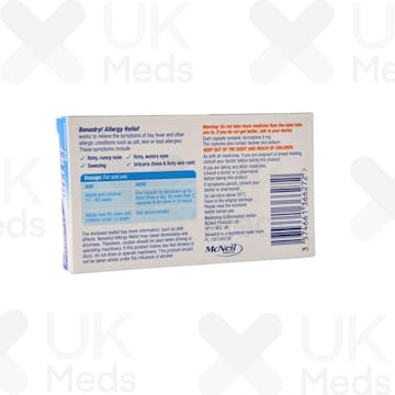 Benadryl Allergy Relief (Acrivastine)