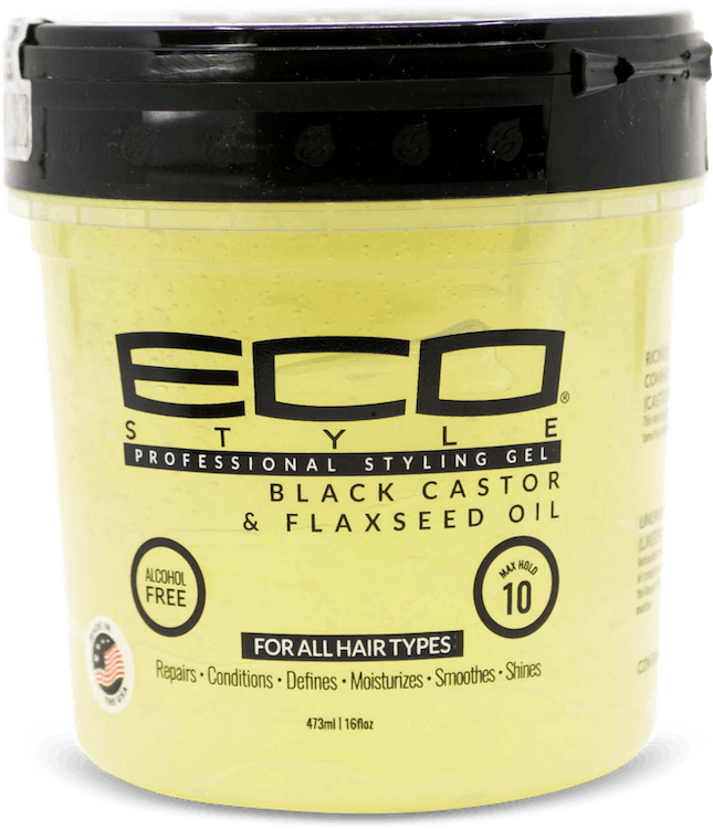 Eco Style Black Castor & Flaxseed Oil Styling Gel 473ml