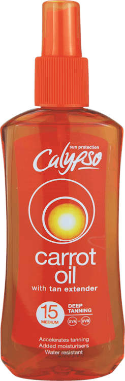 Calypso Carrot Oil with Tan Extender SPF15 200ml