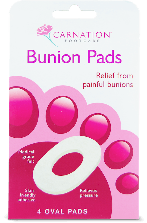 Carnation Bunion Pads 4 Pack