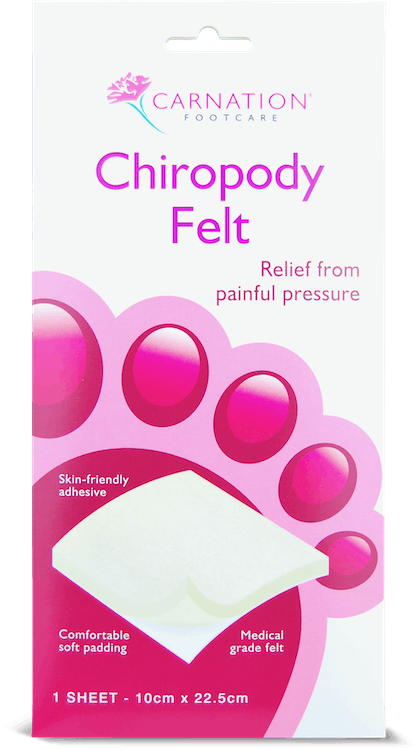 Carnation Chiropody Felt 1 Sheet