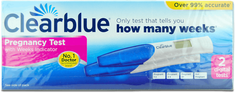 Clearblue Digital Pregnancy Test 2 Pack