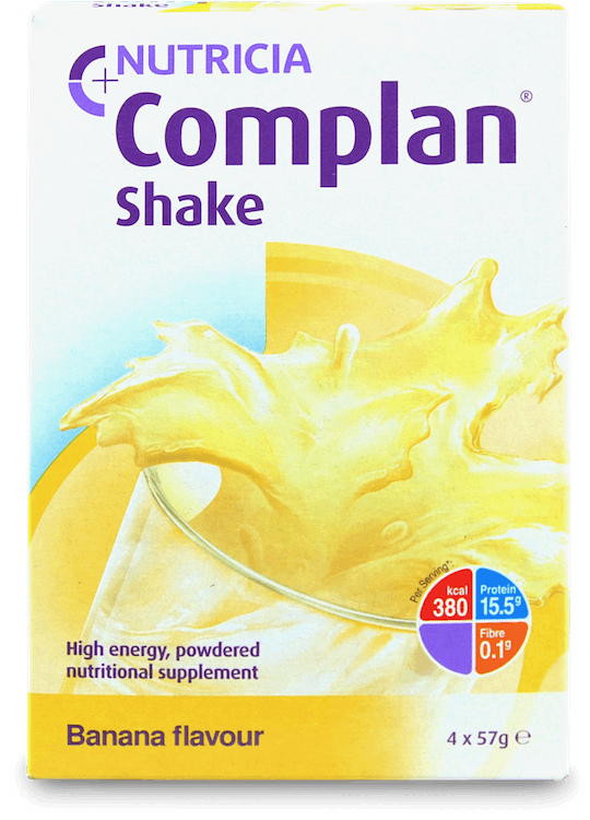 Complan Shake Banana Flavour 57g 4 Pack