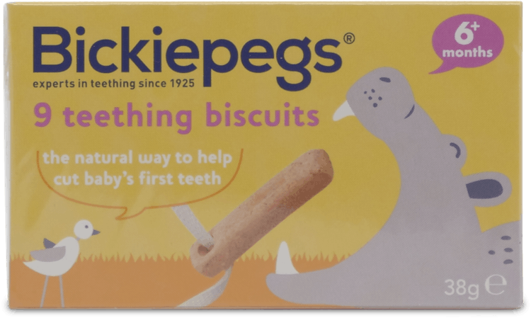 Bickiepegs Teething Biscuits 38g