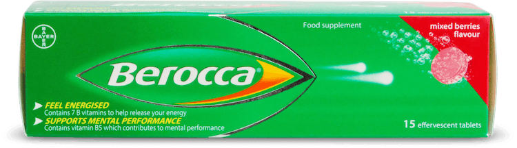 Berocca Mixed Berries 15 Effervescent Tablets