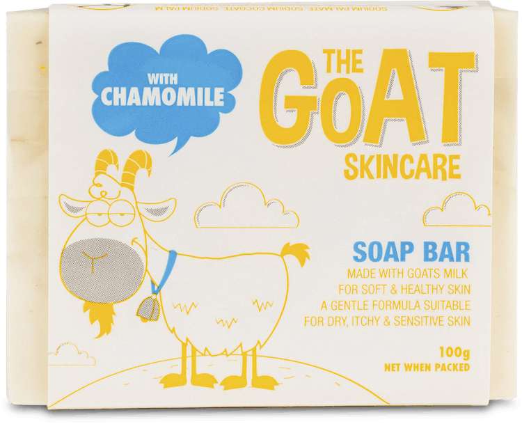 The Goat Skincare Soap Bar with Chamomile Extract 100g