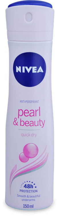 Nivea Pearl & Beauty Antiperspirant Deodorant Spray 150ml