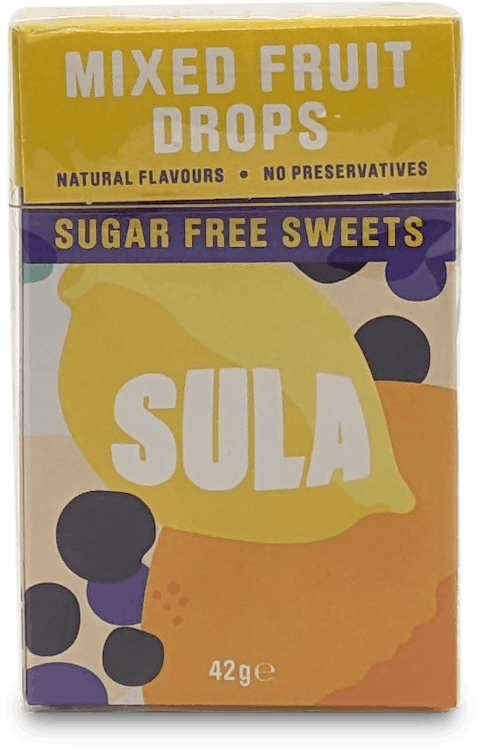 Sula Mixed Fruit Sugar Free Sweets 42g