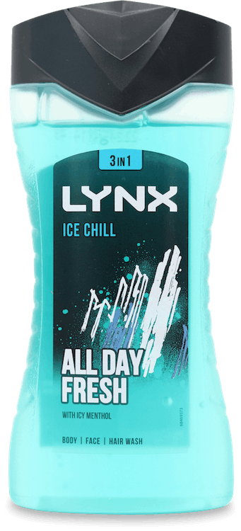 Lynx Ice Chill Shower Gel 225ml