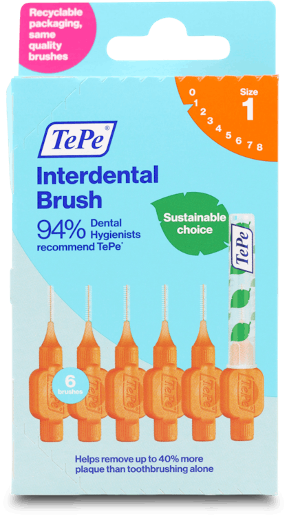 TePe Interdental Brushes 0.45mm 6 Pack