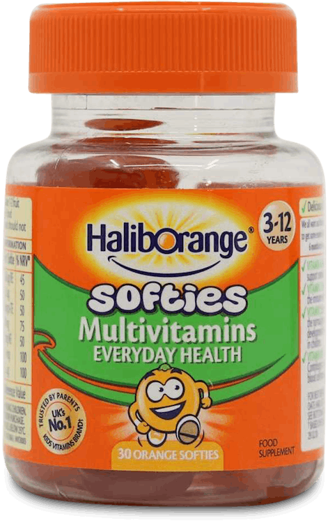 Haliborange Kids Orange Multivitamin 30 Fruit Softies