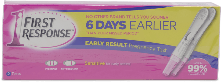 First Response Early Result Pregnancy Test 2 Pack