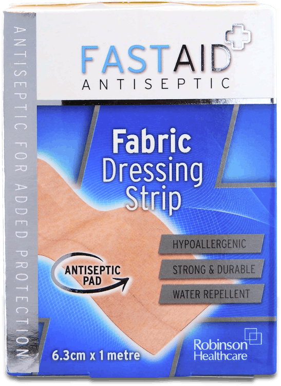 Fast Aid Fabric Dress Strip 6.3cm x 1m