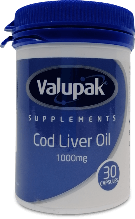 Valupak Cod Liver Oil 1000mg