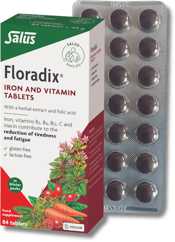 Floradix Iron and Vitamin 84 Tablets