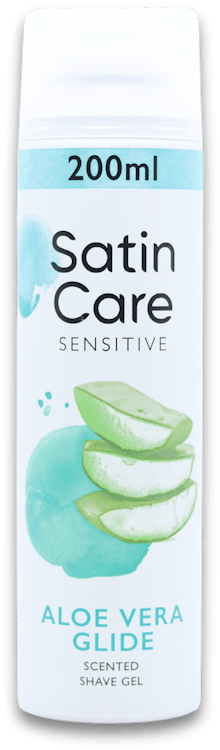 Gillette Satin Care Women's Shaving Gel Sensitive 200ml