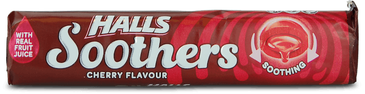 Halls Soothers Cherry Juice 45g