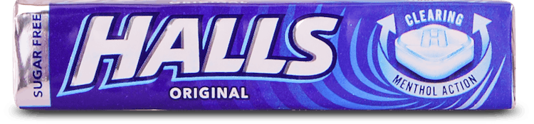 Halls Soothers Original Sugar-Free 32g