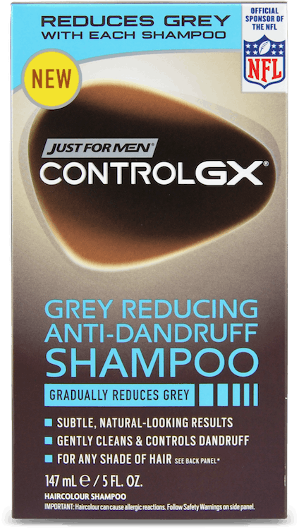 Just For Men Control GX Grey Reducing Anti Dandruff Shampoo 147ml