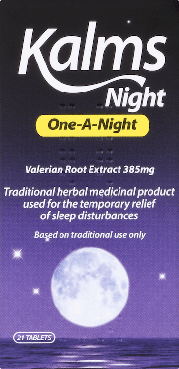 Kalms One-A-Night 21 Tablets