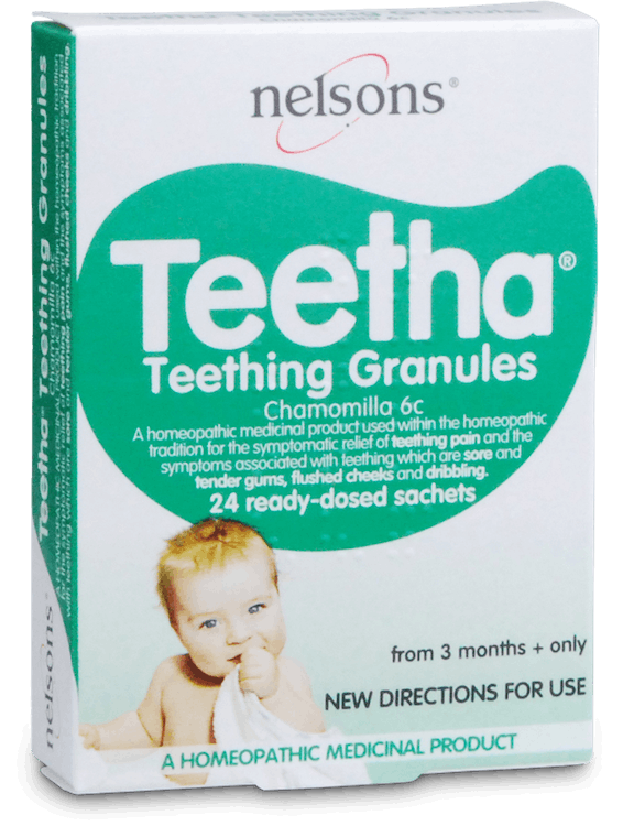 Nelsons Teetha Teething Granules 24 Pack