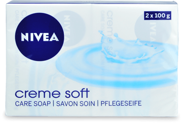 Nivea Creme Soft Care Soap 100g 2 Pack